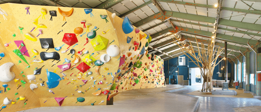 Flat bouldering